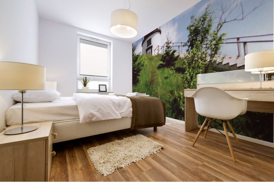 Owls Head Light v3.0 Mural print