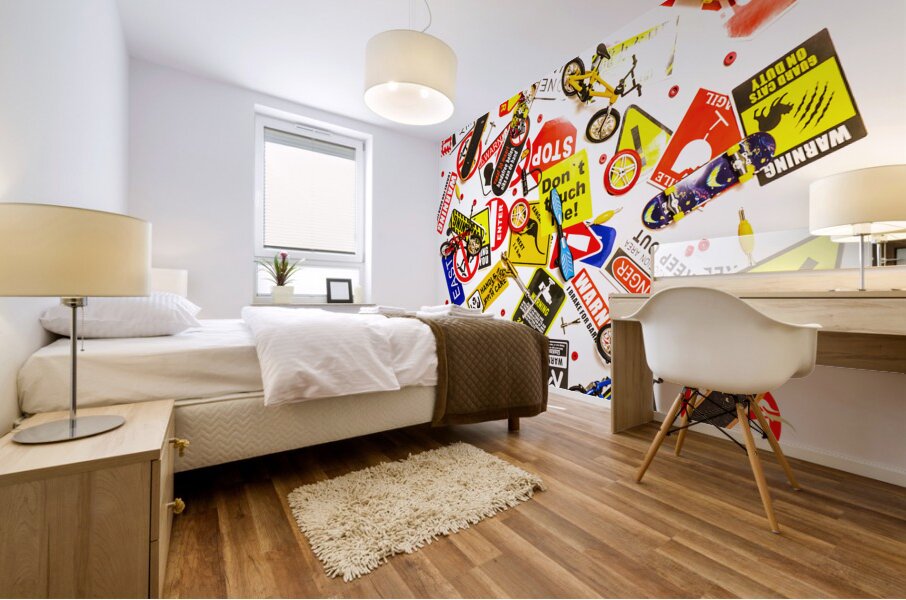 Care-free-style Mural print