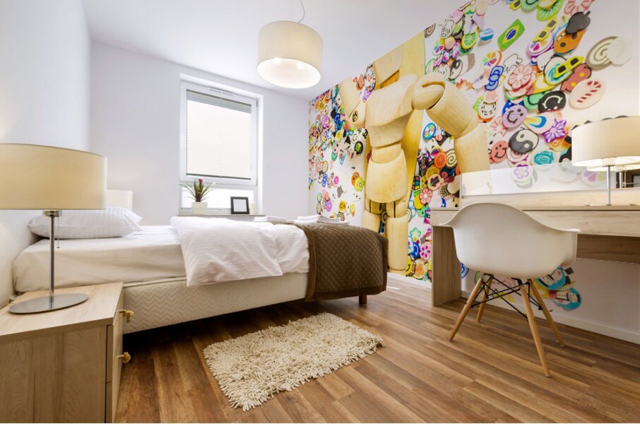 Sticker surf Mural print