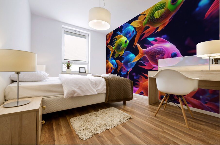 The Aquatic Gallery 8 Mural print