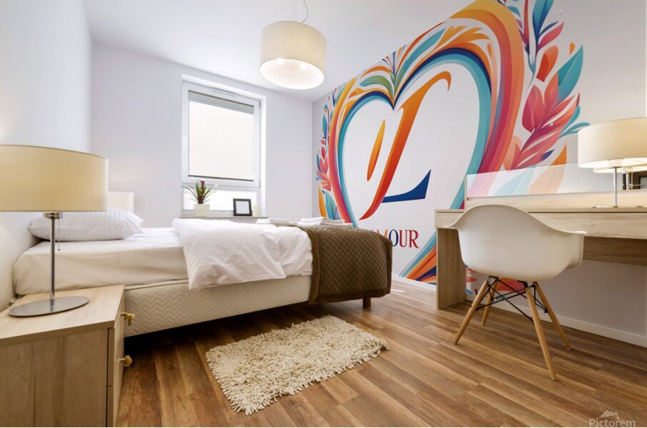 love Mural print