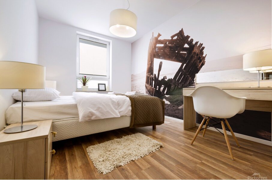 Ghost Ship Mural print