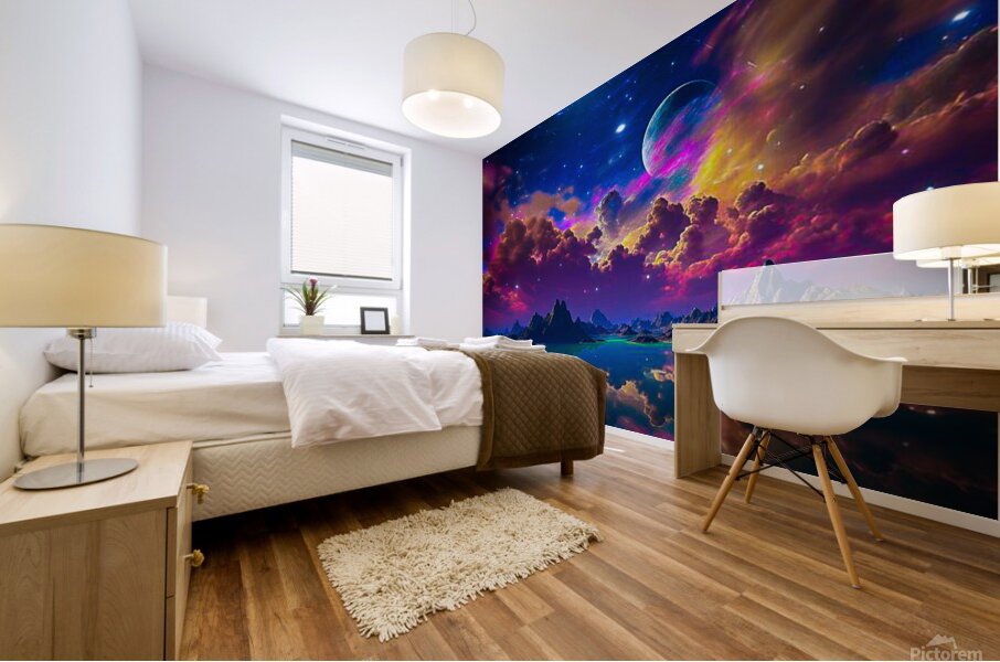 Rest Easy by Eoga Mural print