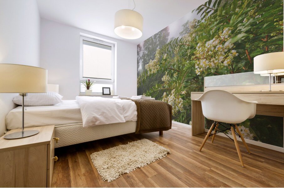 Crepe Myrtle Variation 3 OS Mural print