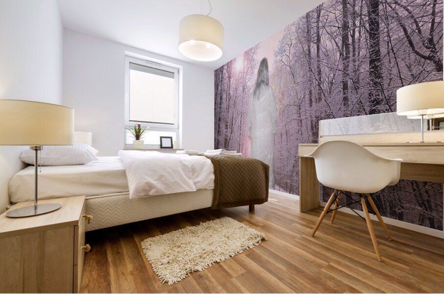 Gypsy Winter Road OS Mural print