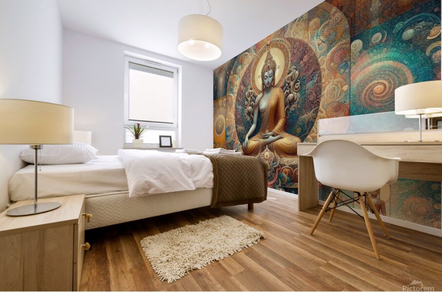 Feminine Energy Spiritual Mix - Buddha Vol. 1 Mural print