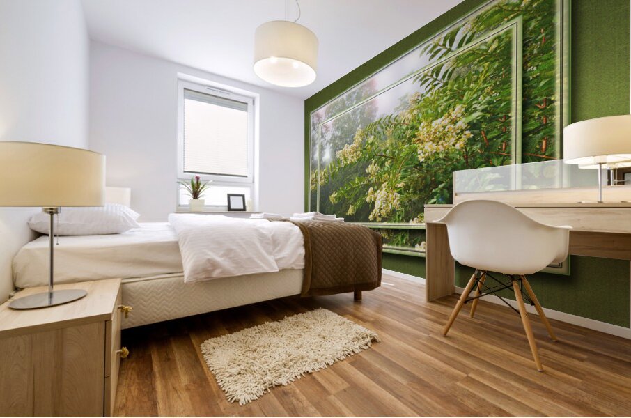 Crepe Myrtle Var 3 Mural print