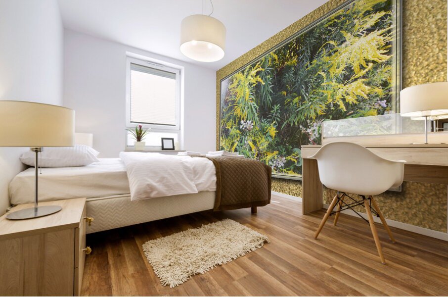 Goldenrod Vers 3  Mural print