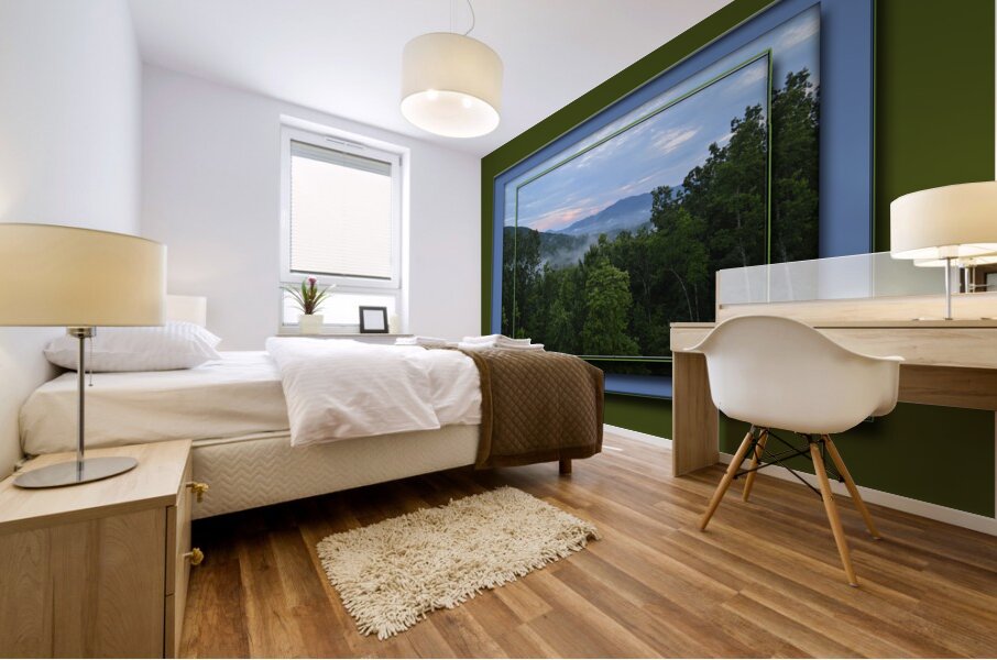 Summer Mist Ver 3 Mural print