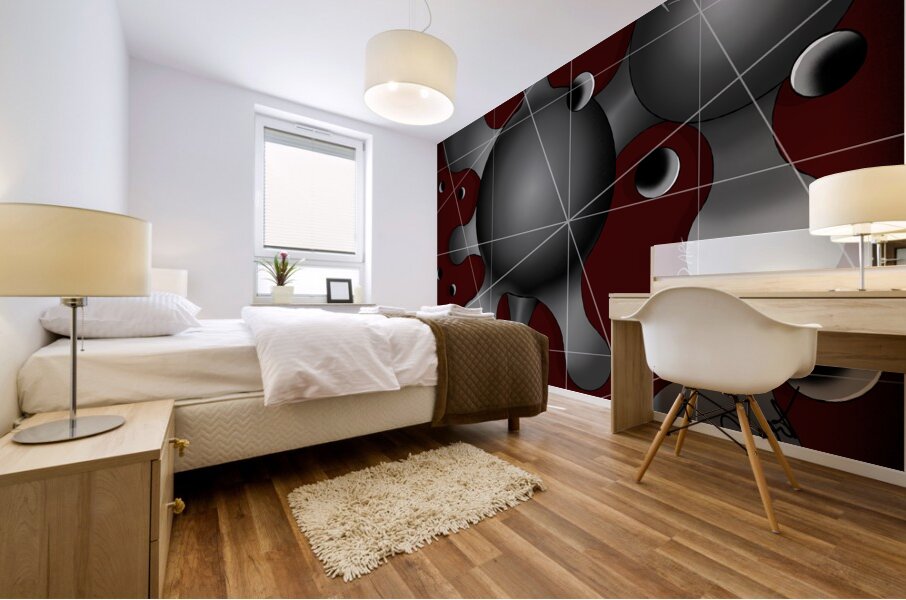 CIRCLE 1 Mural print