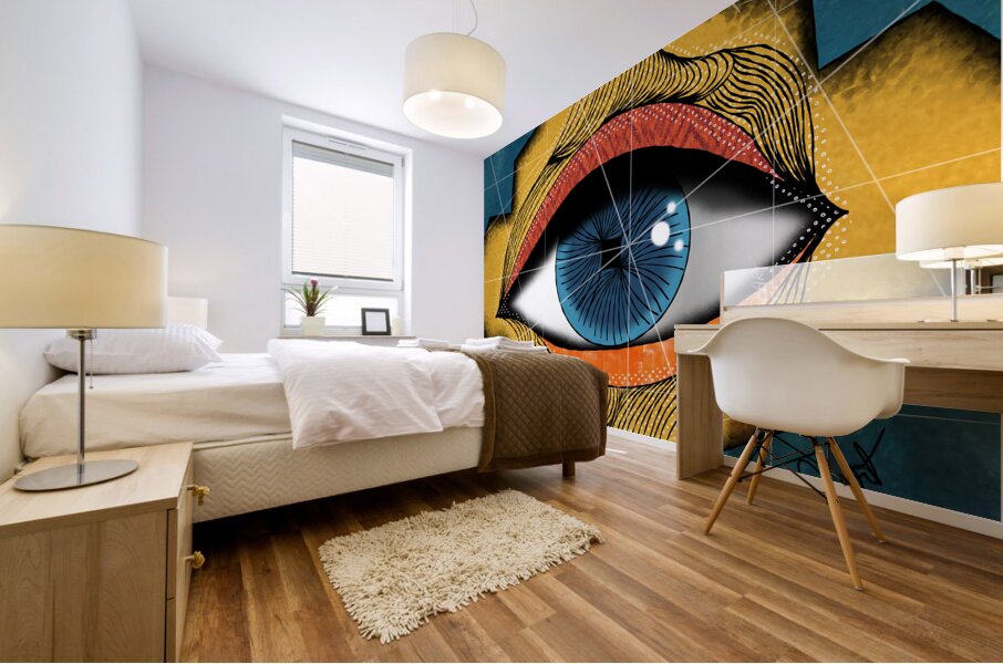 THEEYES HAVE IT Mural print