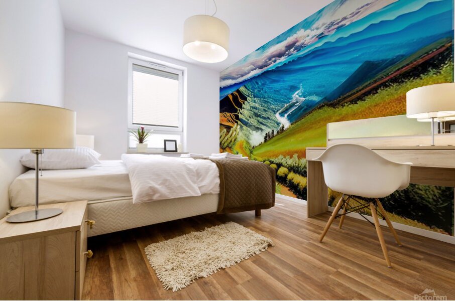 Bromo MT. tengger semeru national park5 Mural print