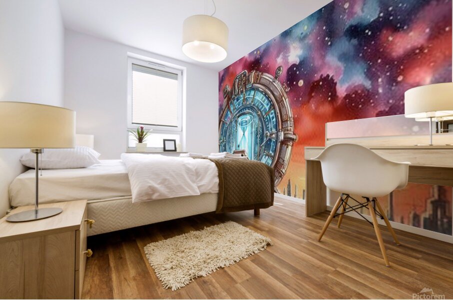 Unknown World Mural print