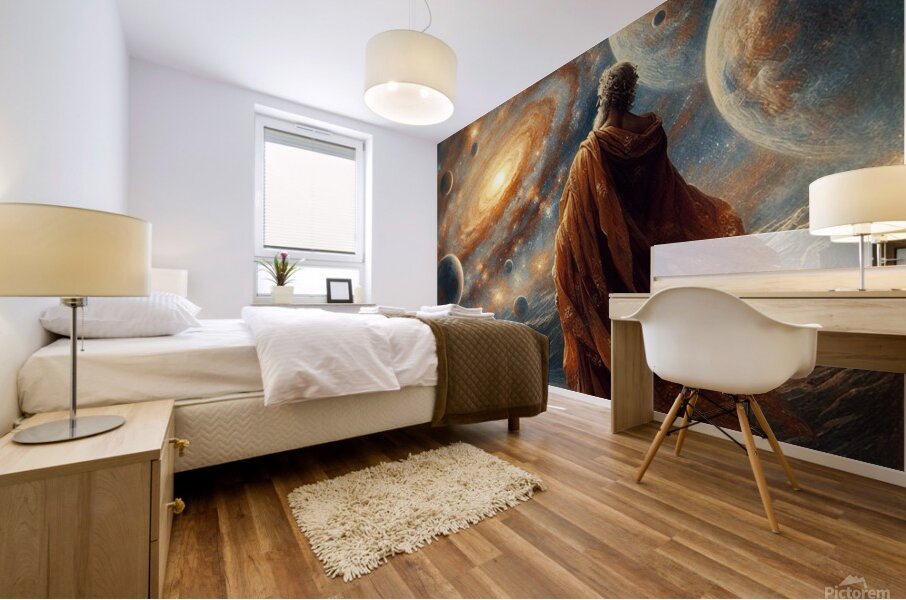 Creator Deity by Michael Woodard Mural print