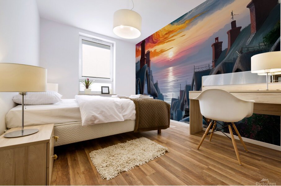 immerse yourself in a mesmerizing dreamscape   Mural print