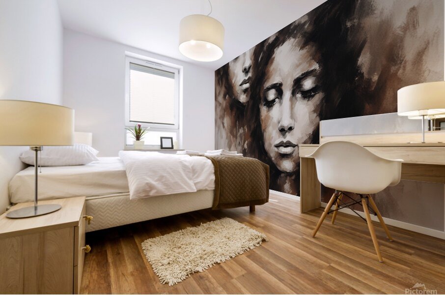allure de tristesse  Mural print