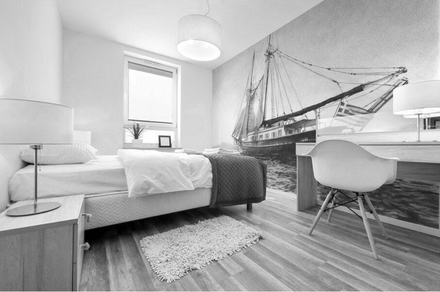 Ship Print: Sealife Mural print