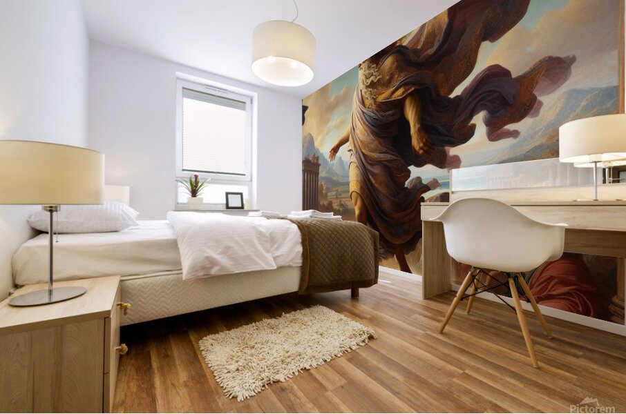 No Wars  by Michael Woodard Mural print