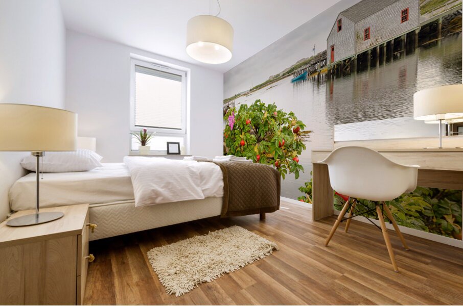 Prospect Fishing Shed Mural print