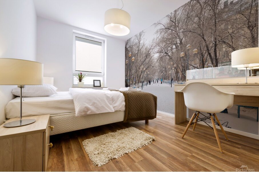 Rbat Baikonur Kazakhstan Mural print