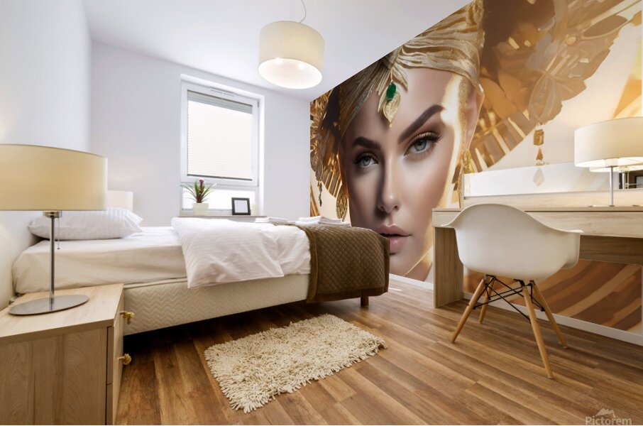 FASHION WOMAN PORTRAIT   IMG 7637 10x80 Mural print