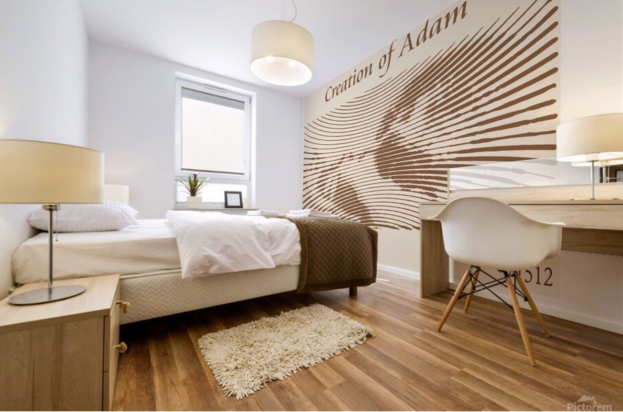 Creation of Adam – Michelangelo Buonarroti 1512 Mural print