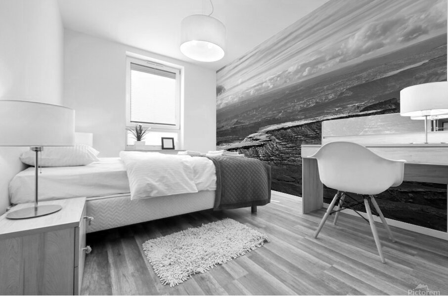 Green River Overlook Winter Mural print