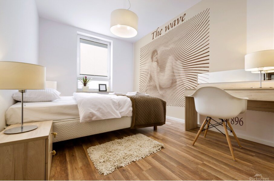 The wave 1896 – William-Adolphe Bouguereau 1825-1905 Mural print