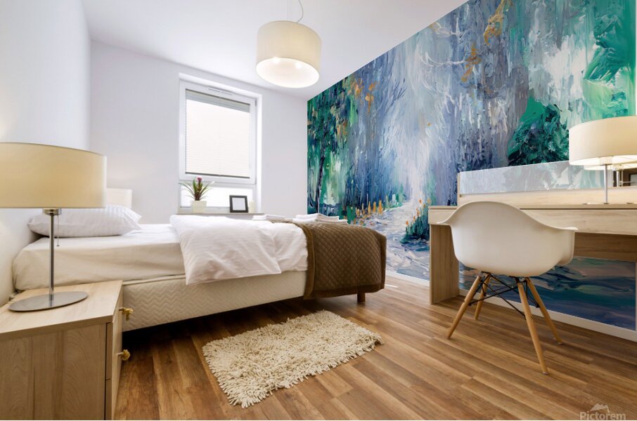 Forest Journey Mural print