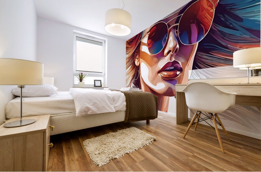 Stylish and Chic 76 Mural print