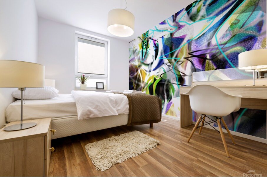 DI A TONATO8 Mural print