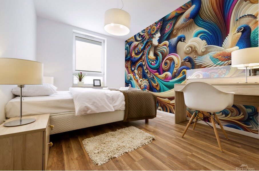 Hypnotic by Michael Woodard Mural print