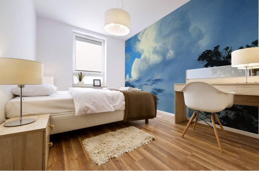  Peaceful Evening Mural print