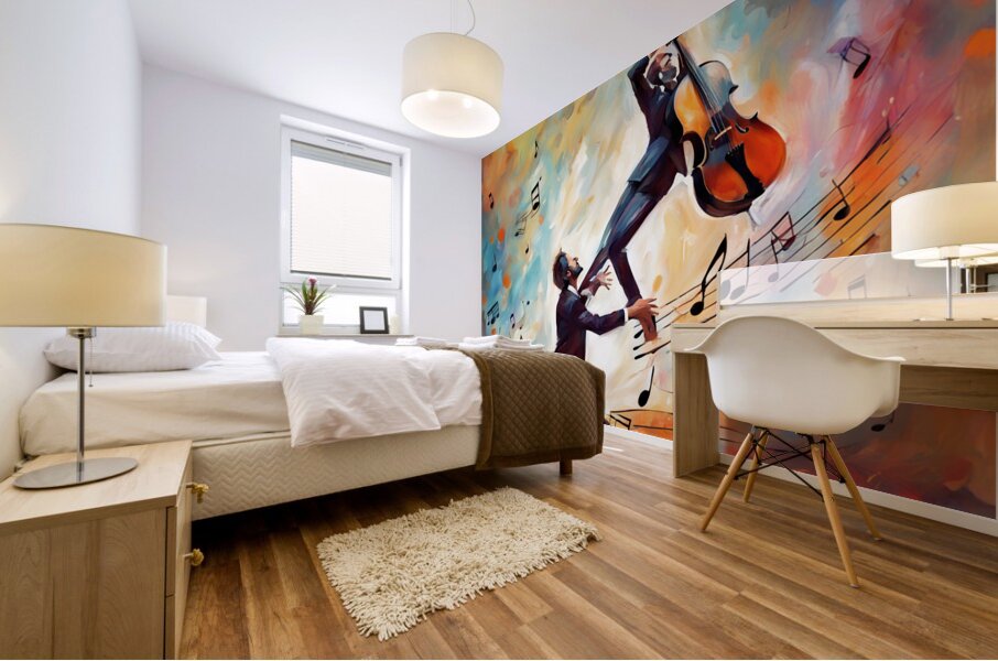 Rhythmic expression 28 Mural print