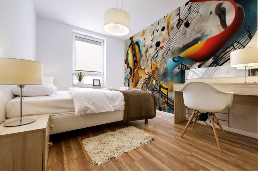 Rhythmic expression 16 Mural print