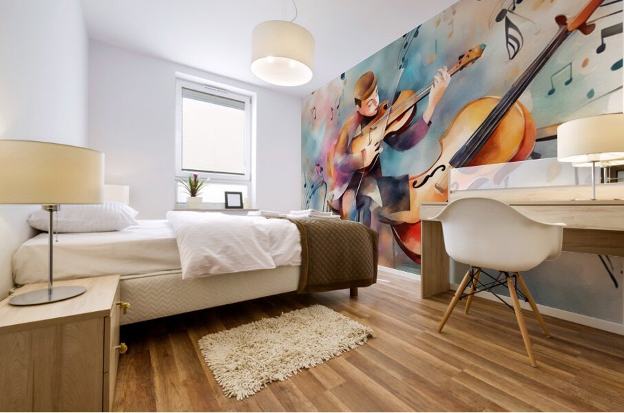 Rhythmic expression 120 Mural print