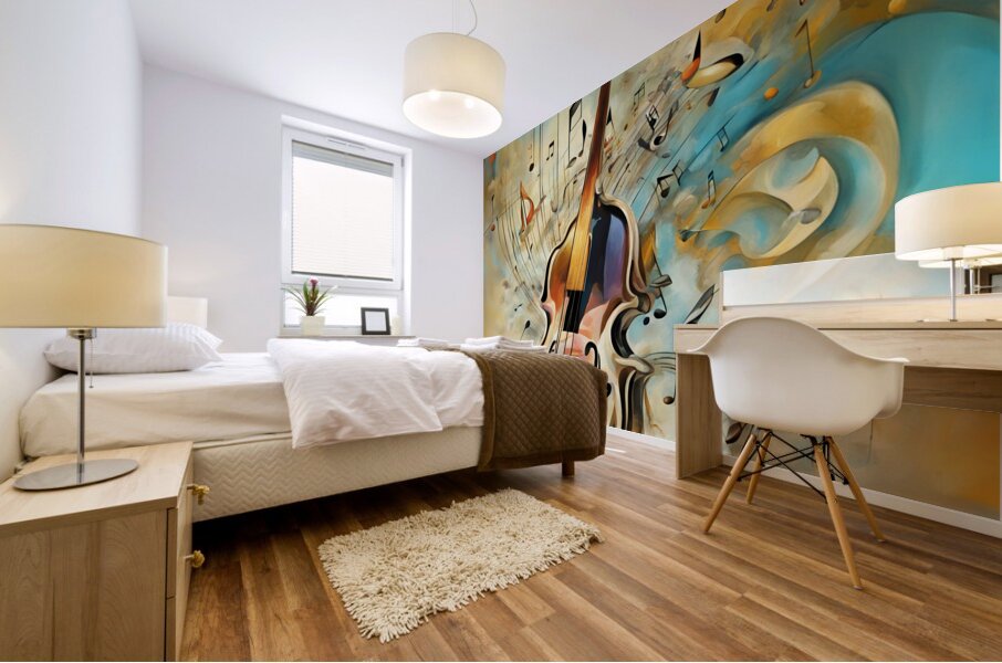 Rhythmic expression 79 Mural print