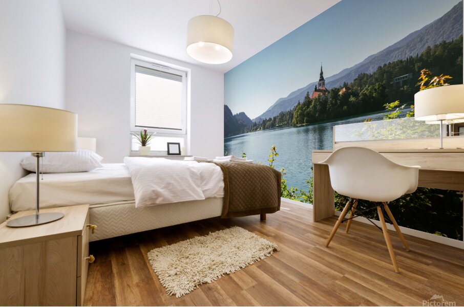 Lake Bled Mural print