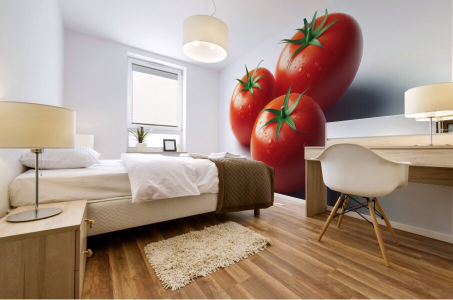 Tomatoes food photography 18 1715894837.678 Mural print