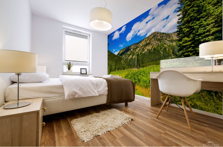 Peaceful trail Mural print