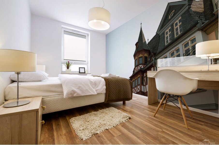 Frankfurt Romerberg Mural print