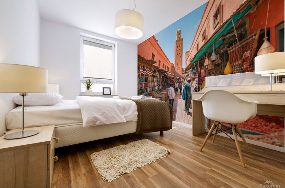 Markash moroco Article est Art Mural print