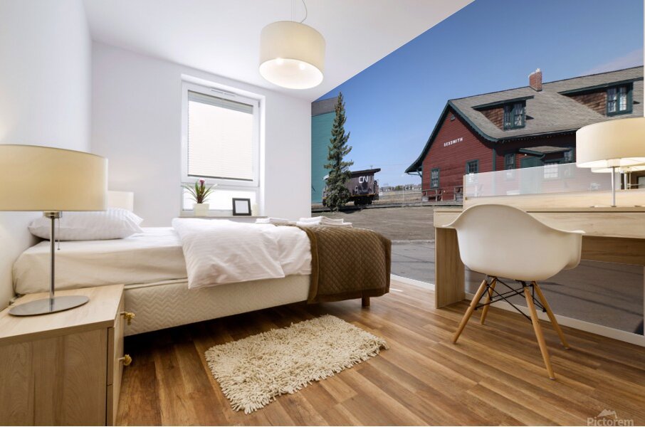 Sexsmith Alberta Mural print