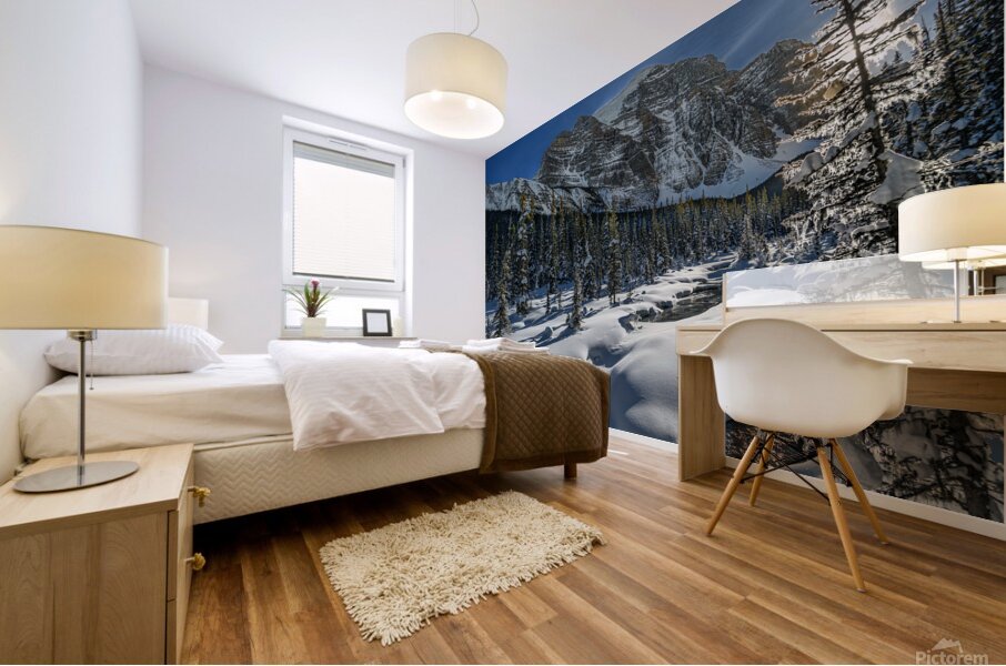 Paradise Valley Banff N.P. AB Mural print