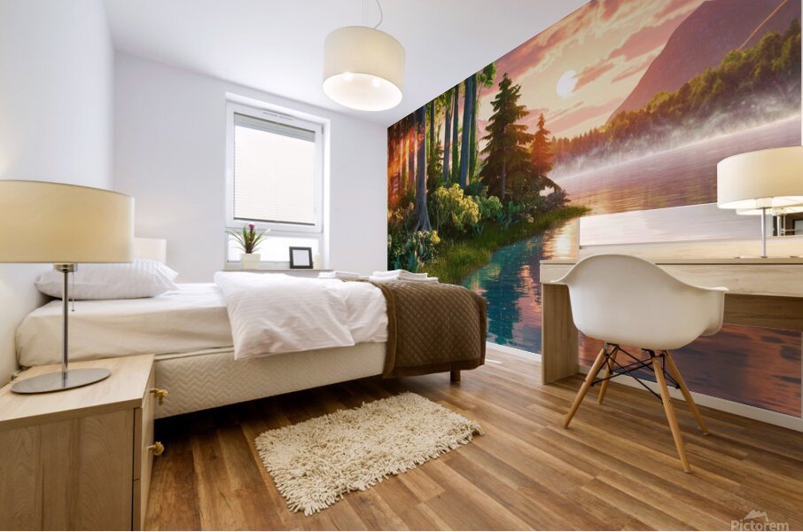 Beautiful pictures of nature Mural print