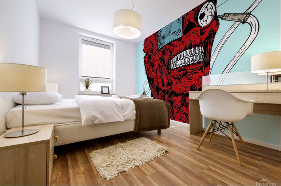 Zombie Injection Mural print