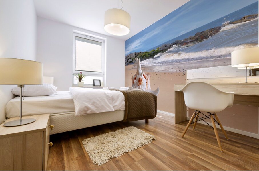 Summer Tide - Murex Seashell Mural print