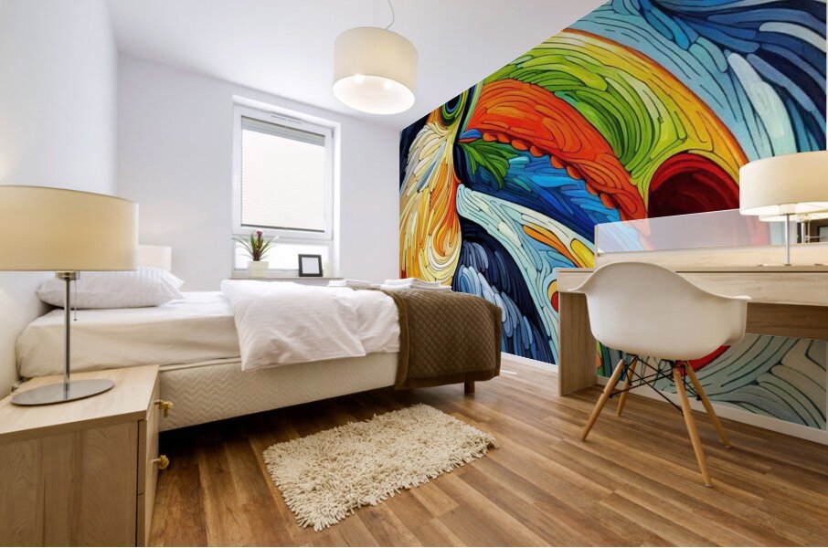  Nu Expressionism Mural print