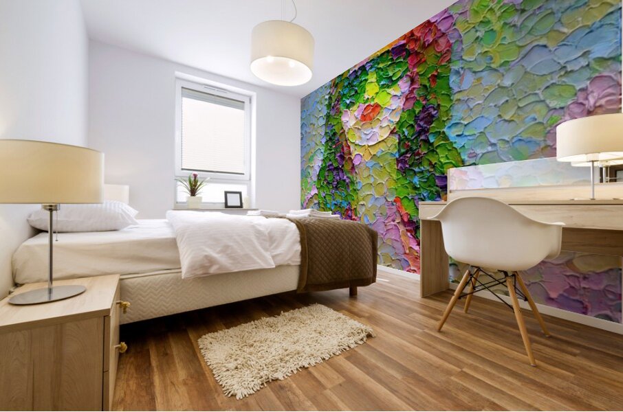Impasto Persona Mural print