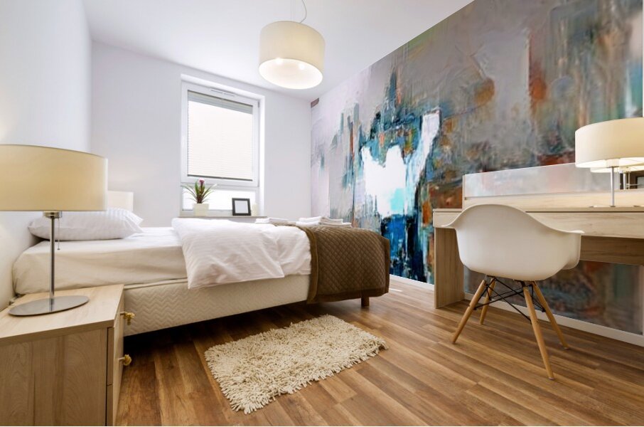 Elevated Form Mural print